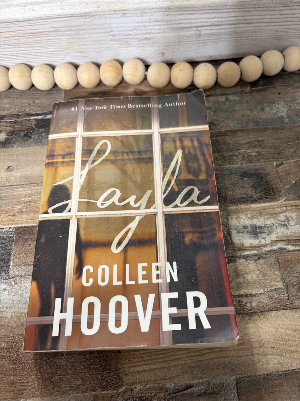 Layla Paperback Book - Brown/Beige Cover